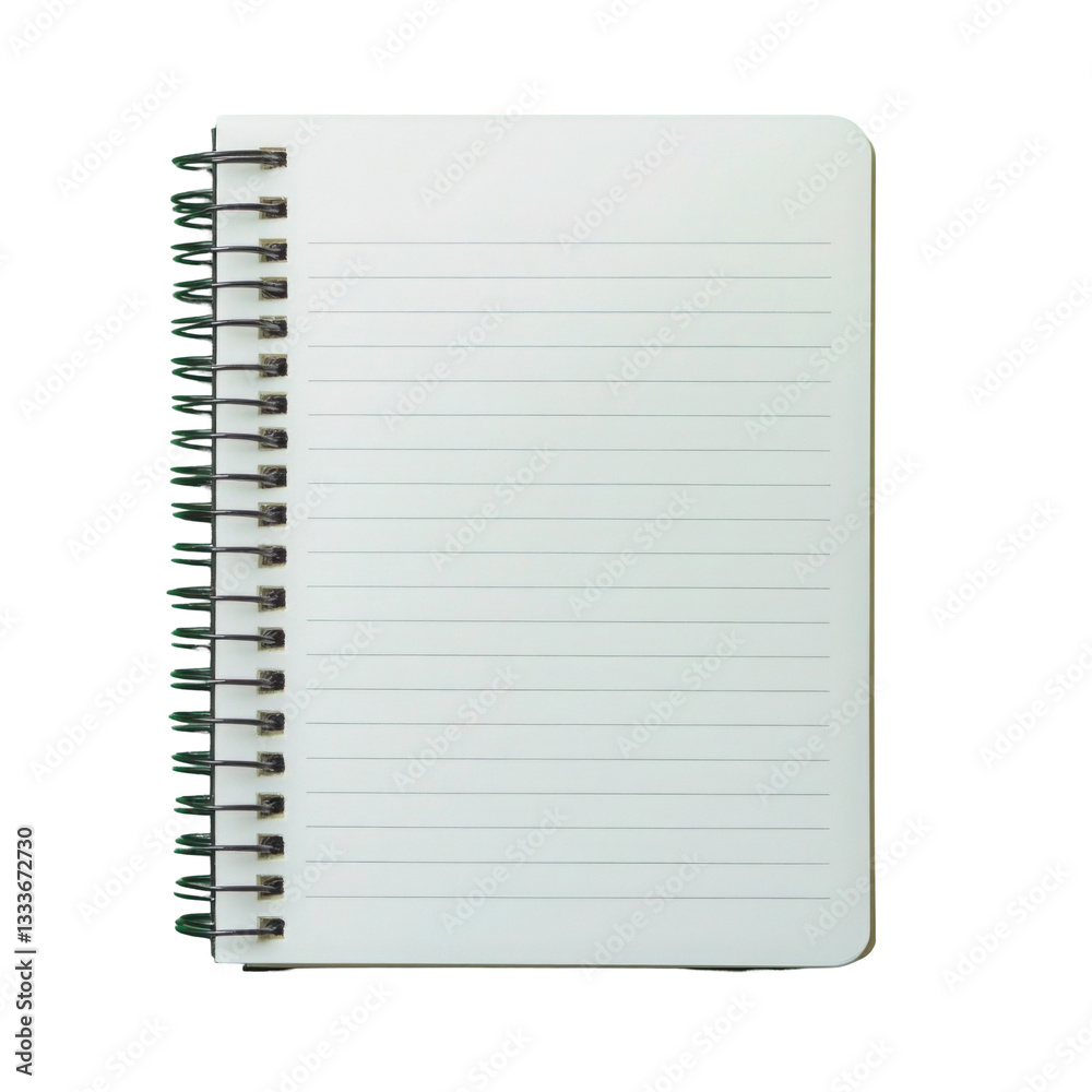 notebook isolated on white background notebook isolated on white background
