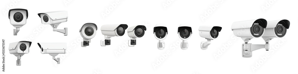 A diverse collection of security dome bullet and PTZ pan tilt zoom models designed for indoor and outdoor surveillance in residential commercial and industrial settings A diverse collection of security dome bullet and PTZ pan tilt zoom models designed for indoor and outdoor surveillance in residential commercial and industrial settings