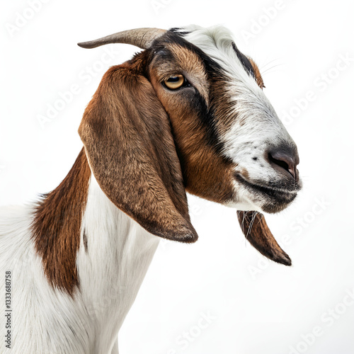 portrait of a goat