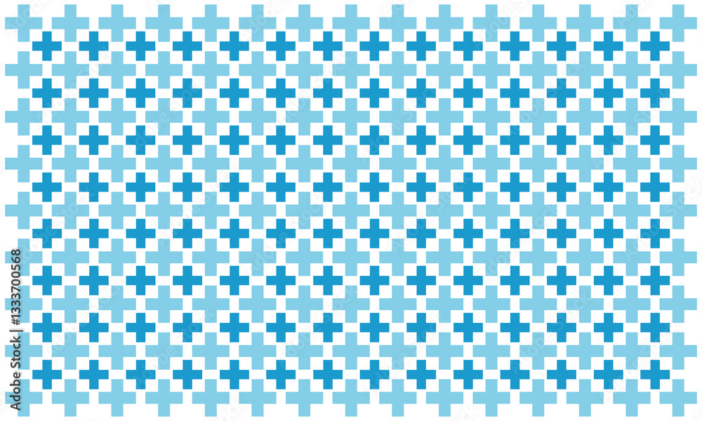 vector graphic of blue medical symbols on white background vector graphic of blue medical symbols on white background