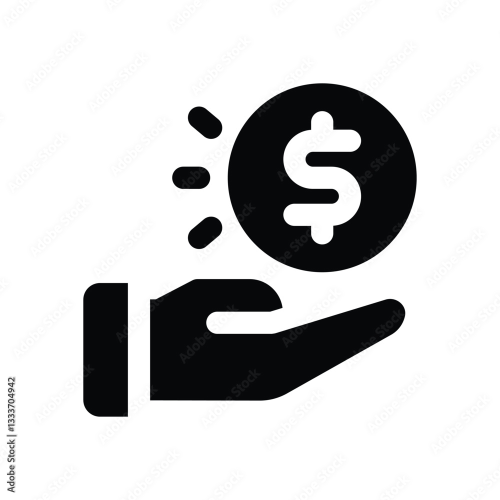 loan glyph icon. Strong and solid vector icon for websites, mobile interfaces, presentations, and visual branding. High quality and easy to edit. loan glyph icon. Strong and solid vector icon for websites, mobile interfaces, presentations, and visual branding. High quality and easy to edit.
