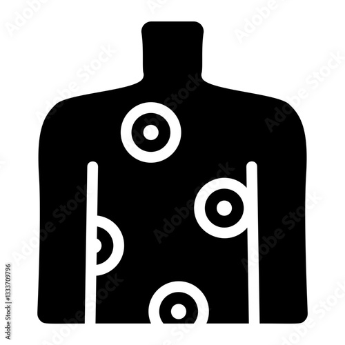 Acupuncture Solid Icon