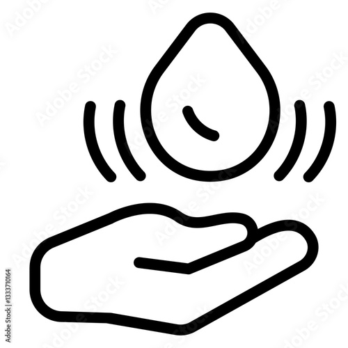 Calm down Line Icon