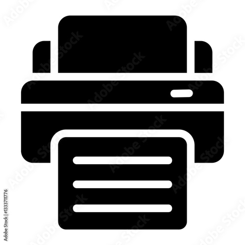 Printer Solid Icon