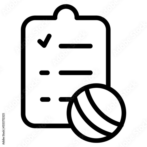 Sport training_3 Line Icon