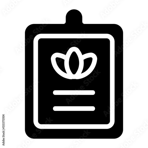 Therapy schedule Solid Icon