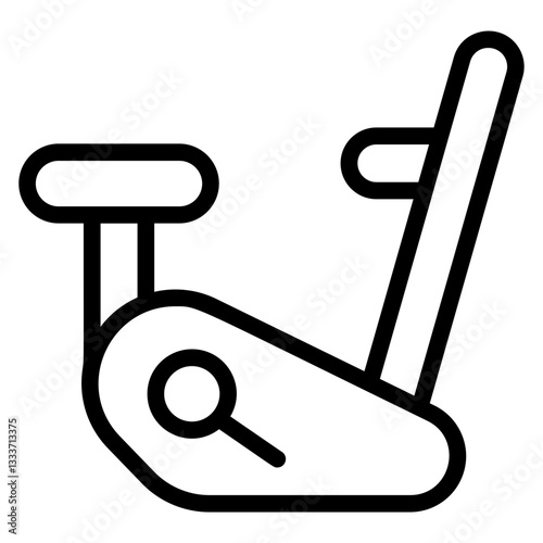 Training apparatus Line Icon