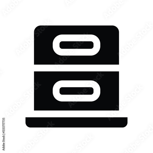 jumping box glyph icon. Strong and solid vector icon for websites, mobile interfaces, presentations, and visual branding. High quality and easy to edit.