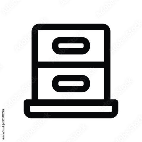 jumping box line icon. Clean and minimalist vector icon for websites, mobile apps, presentations, and logos. Fully scalable and customizable for any project.