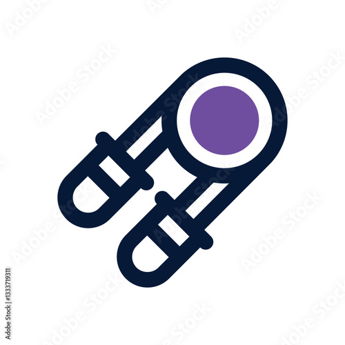 hand grip dual tone icon. Sleek and modern vector icon for websites, mobile apps, marketing materials, and corporate design. Fully scalable and ready to use.