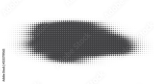 gradient halftone dots background. Pop art template in vector, texture. Vector illustration
