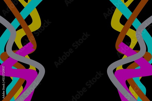 abstract colorful background with lines