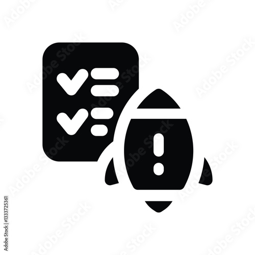 project launch glyph icon. Strong and solid vector icon for websites, mobile interfaces, presentations, and visual branding. High quality and easy to edit.