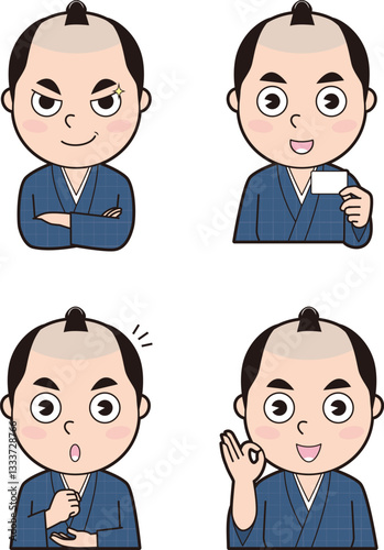 江戸町人男性⑥