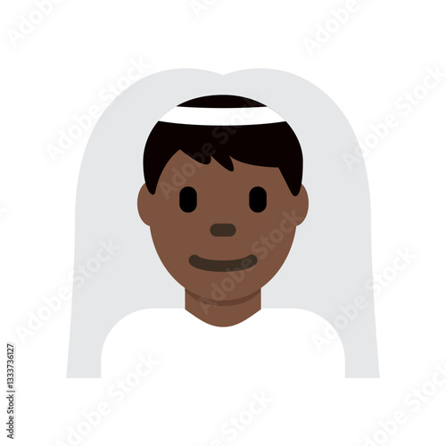 Man in Wedding Veil
