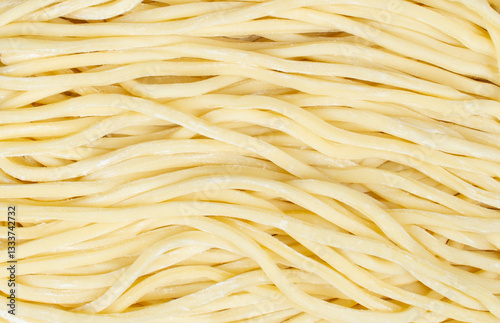 Texture of dry instant handmade noodles. Raw  Instant noodles texture background