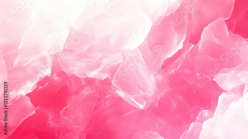 Obraz na płótnie Soft Pink Flowing Abstract Background with Light Texture Elements w salonie
