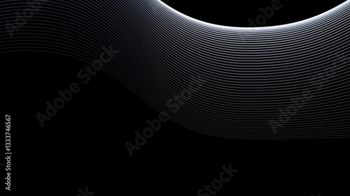 Creative Wave Lines Motion Background in 4K, wave lines motion background, abstract wave lines, glowing wave lines, glowing streaks background