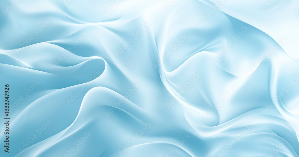 Obraz premium Minimal light blue background. Simple vector graphic pattern