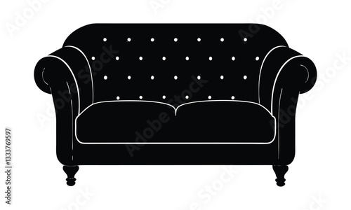 Chesterfield Sofa Silhouette