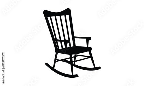 Rocking Chair Silhouette
