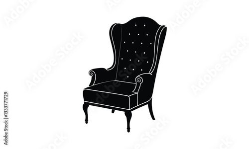 Elegant Chair Illustration