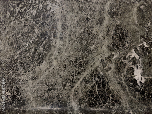 Textured Marble Surface with Dramatic Gray Veins for Elegant Interior Background