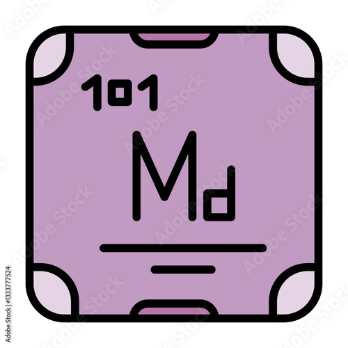 Mendelevium Icon