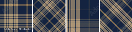 Vector check pattern or plaid pattern for dress ,flannel skirt, tablecloth other modern and fashion print.