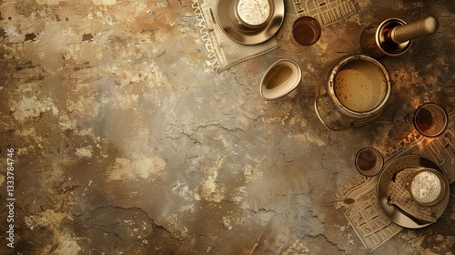 Texture Background of Passover: A Unique Textured Canvas Touching the Pulse of Tradition