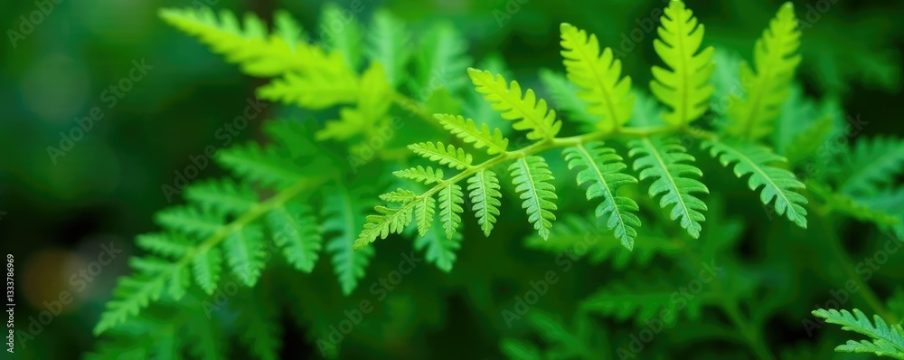 Ferns growing in clusters with intricate veins, clusters, botany, nature Ferns growing in clusters with intricate veins, clusters, botany, nature