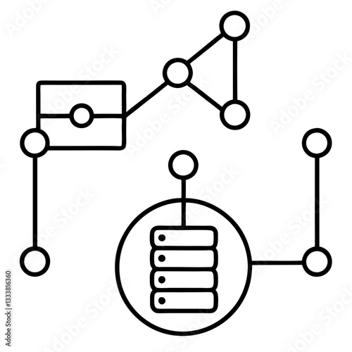 Modern Artificial Intelligence Symbols for Digital and Tech Projects

