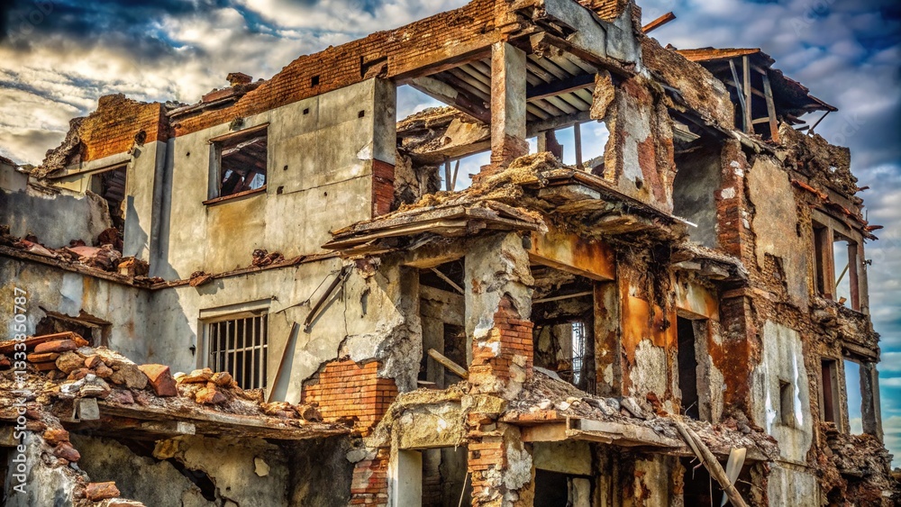 Ruined Structures, Textured Surfaces, Decayed Textures Ruined Structures, Textured Surfaces, Decayed Textures