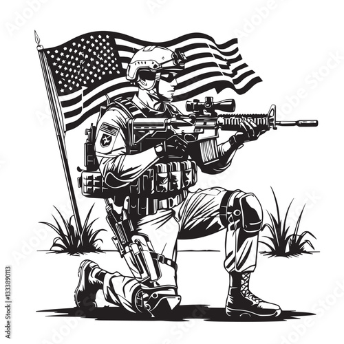 us army vector