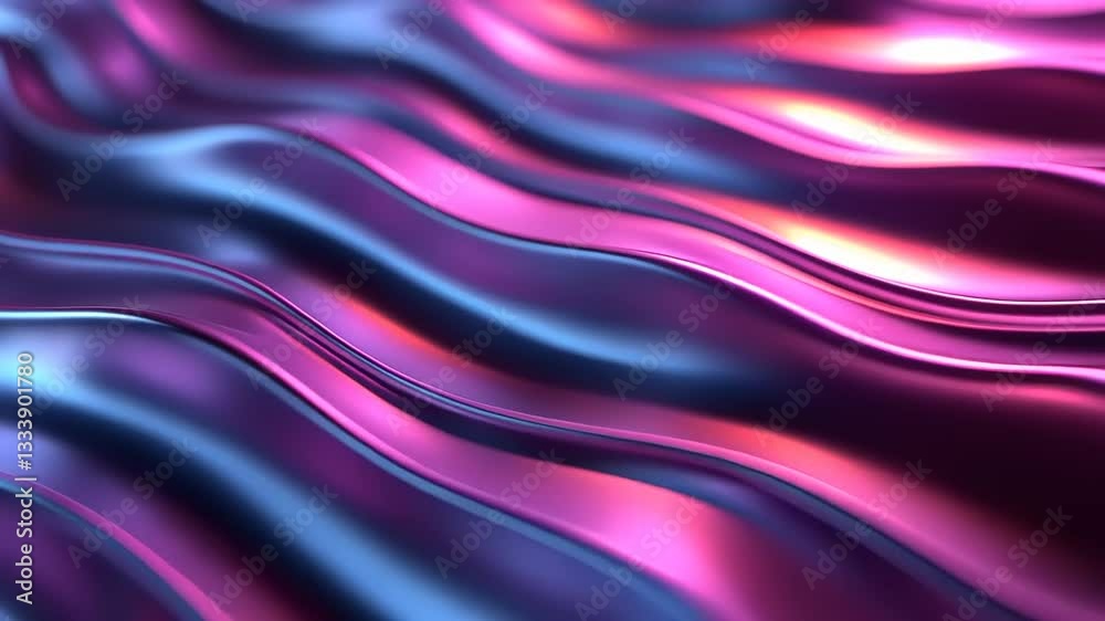 Colorful flowing waves of fabric create a dynamic abstract background with vibrant hues and texture Colorful flowing waves of fabric create a dynamic abstract background with vibrant hues and texture
