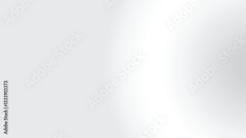 Cool grey smooth gradient abstract background for backdrop