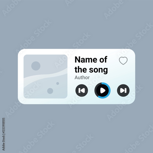 Music Player Pop-Up Design for Mobile Apps