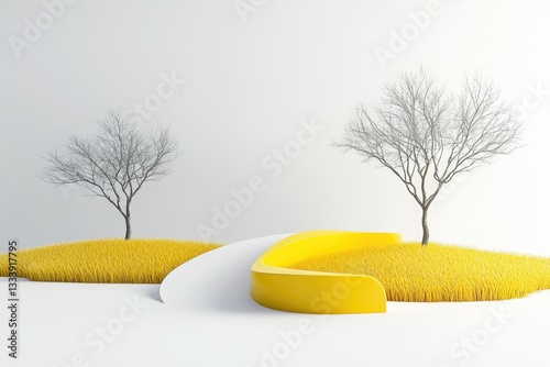 Movable vegetation landscape