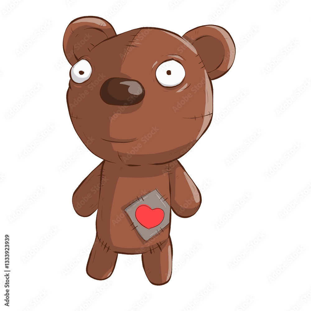 Obraz premium teddy bear cartoon