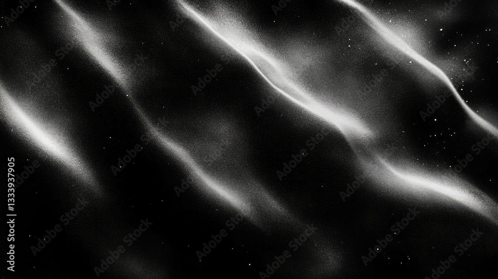 Obraz premium Abstract black and white texture with ghosting double image effect