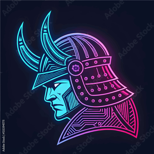 Cyber Samurai Digital Logo