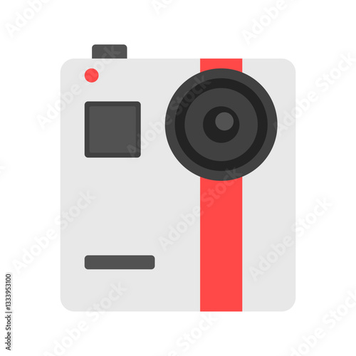 Action Camera Illustration