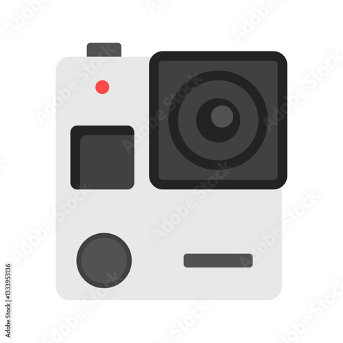Action Camera Illustration