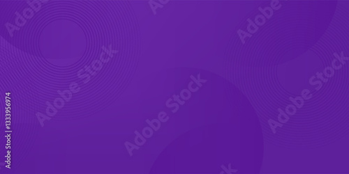 Abstract dark colorful purple gradient illustration geometric background with 3d look circle purple and simple pattern. Dynamic design and luxury.Eps10 vector