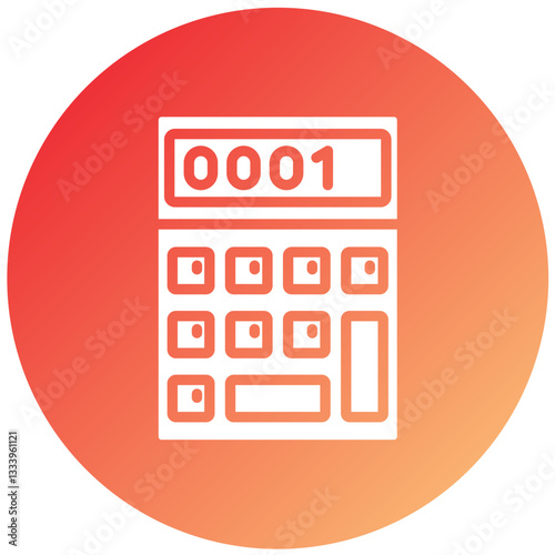 Vector Design Calculator Icon Style