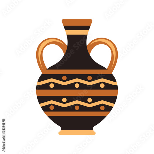 Ancient Pottery Illustration