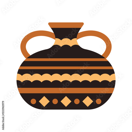 Ancient Pottery Illustration