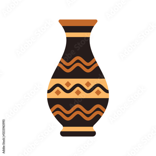 Ancient Pottery Illustration