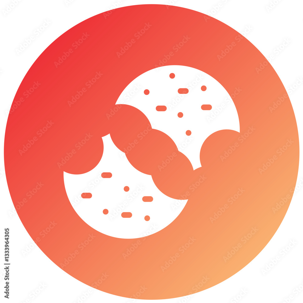 Vector Design Cookie Icon Style Vector Design Cookie Icon Style