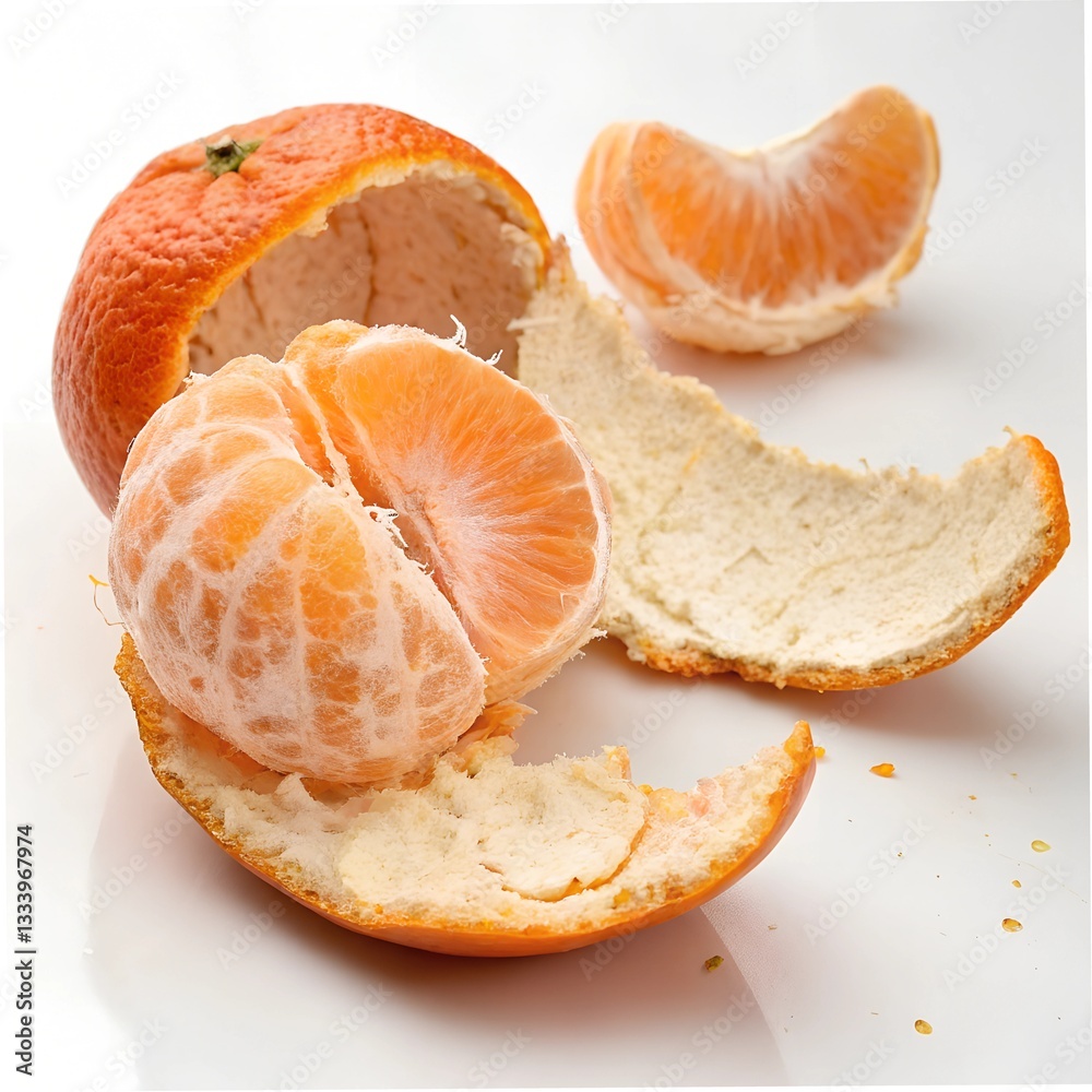 orange isolated on white background. Orange fruit with leaves, half and slices isolated on the white background, clipping path, collection orange isolated on white background. Orange fruit with leaves, half and slices isolated on the white background, clipping path, collection